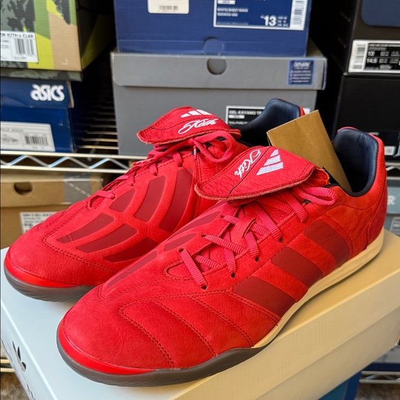 Adidas x Kith Predator 2002 Indoor “Red White” Mens Size 13 - Picture 5 of 7